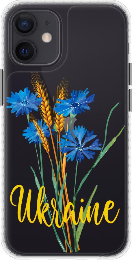 Чехол на iPhone 12 Mini Ukraine v2 (5445pc-2071-42517)