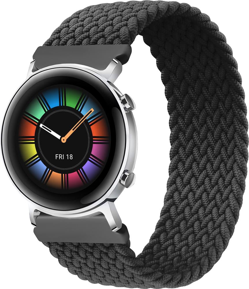 Ремешок Solo Loop для Huawei Watch GT 2 42 мм (145 мм) Black (22236-2B)