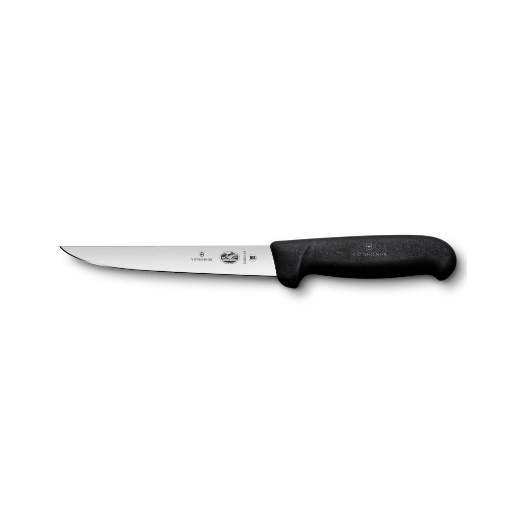 Кухонный нож Victorinox Fibrox Boning 12 см Black (5.6003.12) Кухонный нож Victorinox Fibrox Boning 12 см Black (5.6003.12)