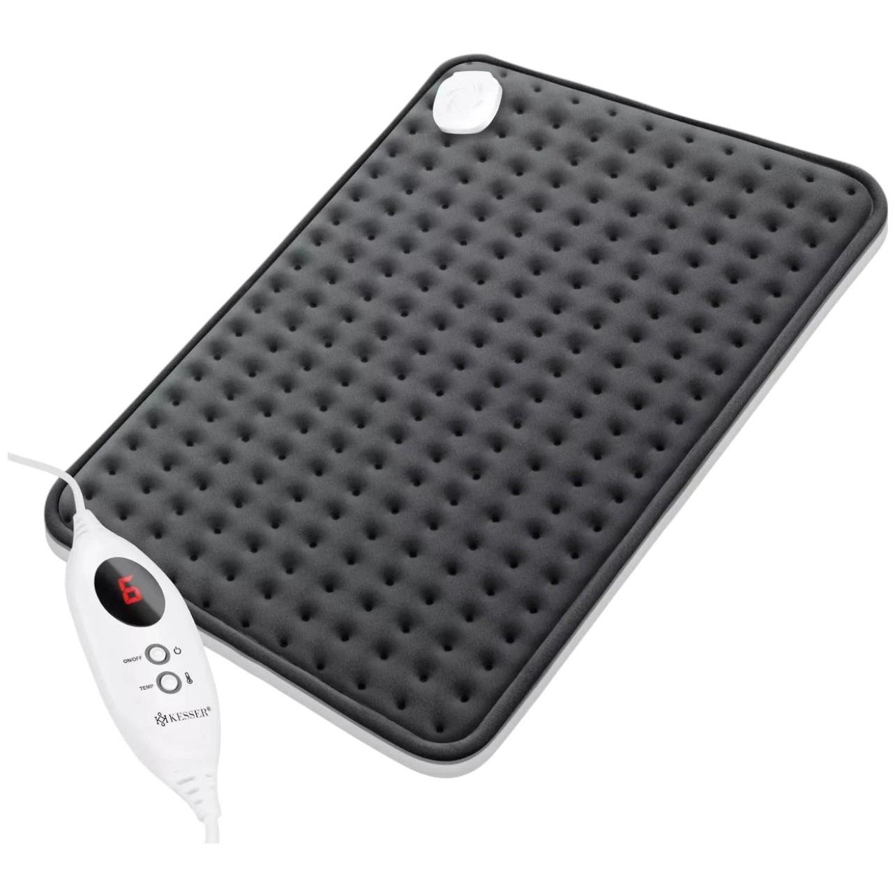 Грелка электрическая для спины 100 Вт 42х32 см Черный