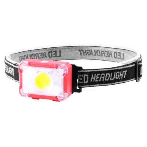 Фонарь налобный HeadLamp 1302-COB Red (12273170)