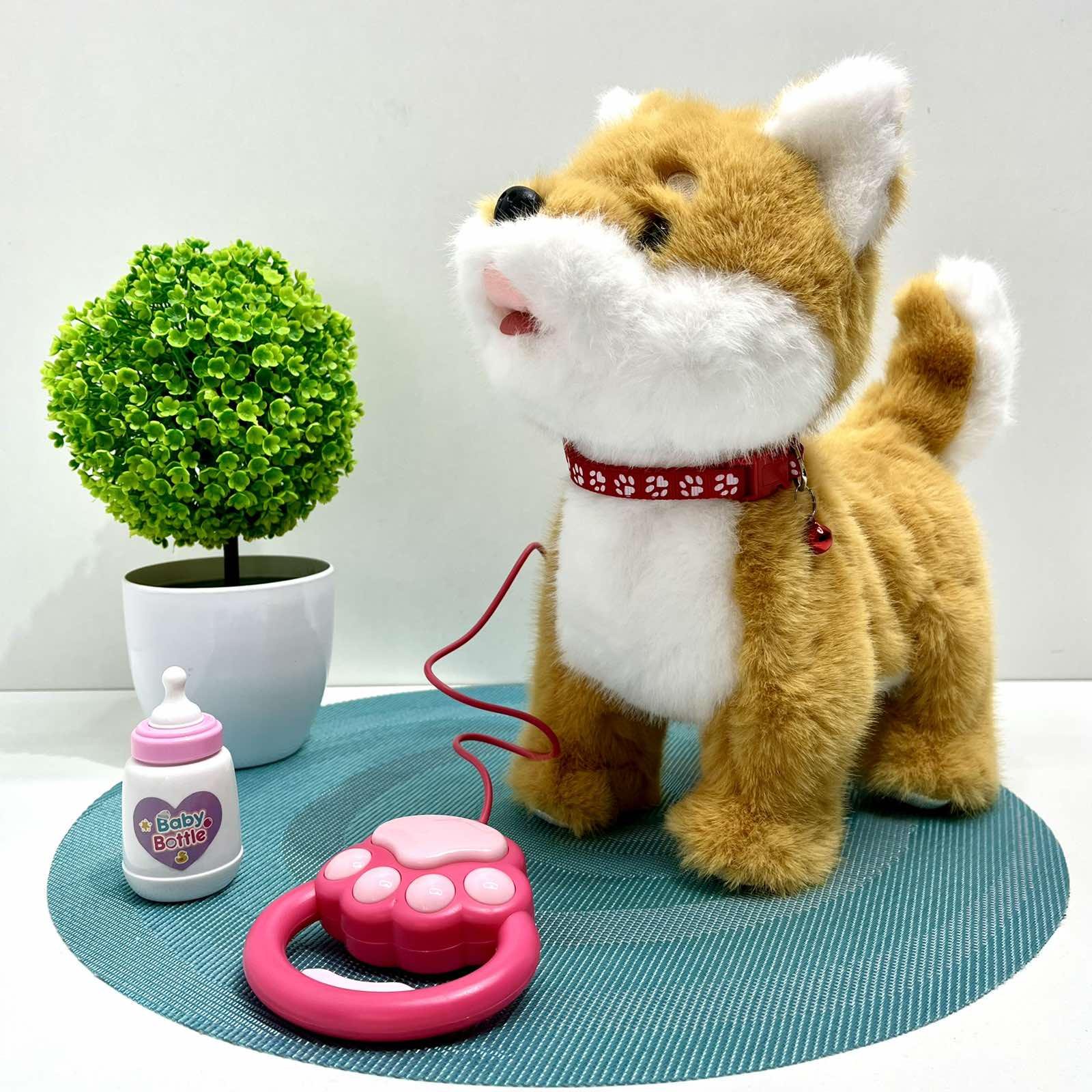 Интерактивная игрушка Собачка на пульте ходит/машет хвостом/лает Коричневый (933-158Е) Интерактивная игрушка Собачка на пульте ходит/машет хвостом/лает Коричневый (933-158Е)