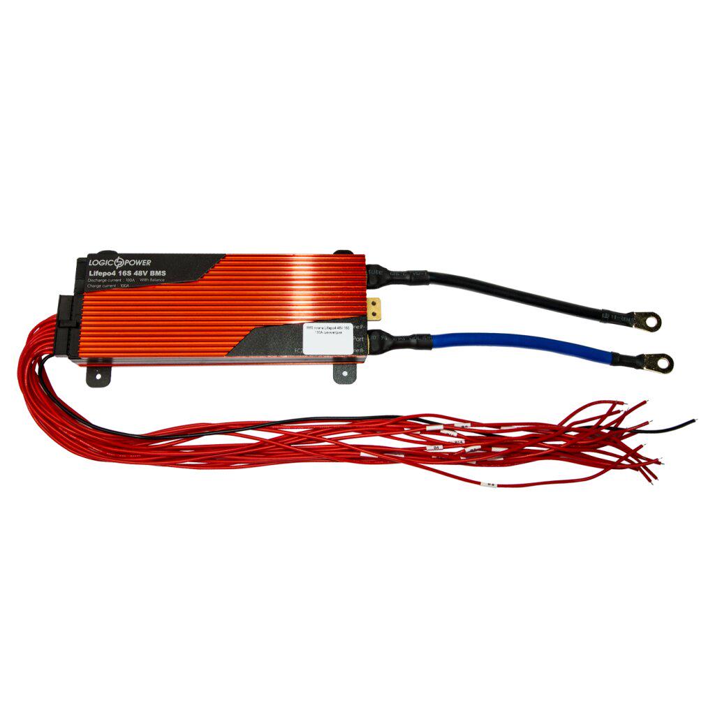 Плата BMS LogicPower 48V 16S для LiFePO 100A розряд 50 A заряд з балансиром та інтерфейсами UART/RS485/CAN (615199) - фото 4