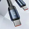 Кабель Toocki Type-C - Type-C 100W 3 м Black (230048) - фото 6