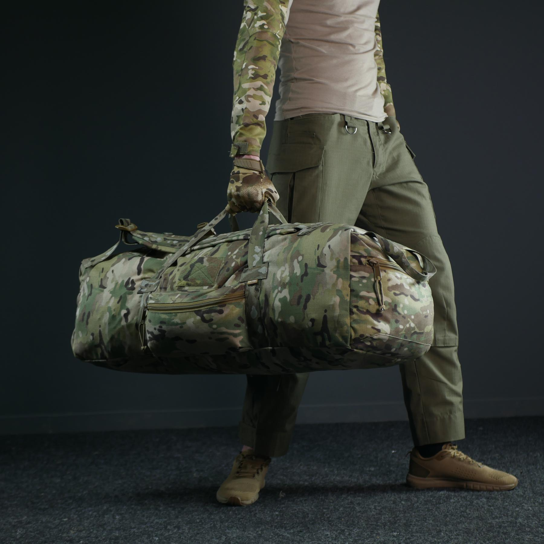 Сумка-рюкзак Militex Cordura 1000D з IRR-просоченням 69 л Мультикам (27516708) - фото 7 Сумка-рюкзак Militex Cordura 1000D з IRR-просоченням 69 л Мультикам (27516708) - фото 7