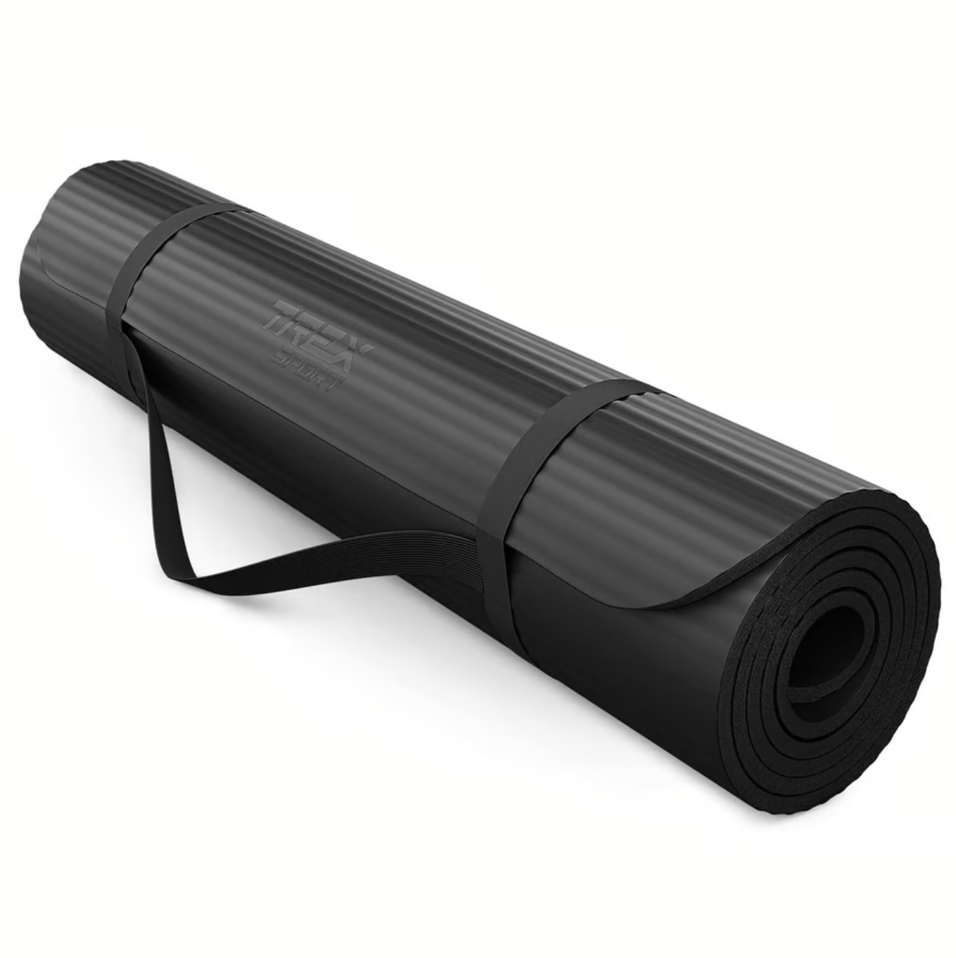 Коврик для йоги Trex Sport TX-019NGM NBR 190х80x1 см Черный (4621)