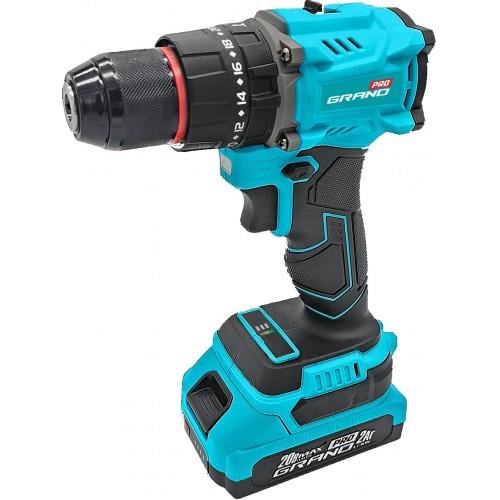 Шурупокрут ударний акумуляторний безщітковий 2 АКБ тип М в кейсі з набором біт та свердл - фото 2