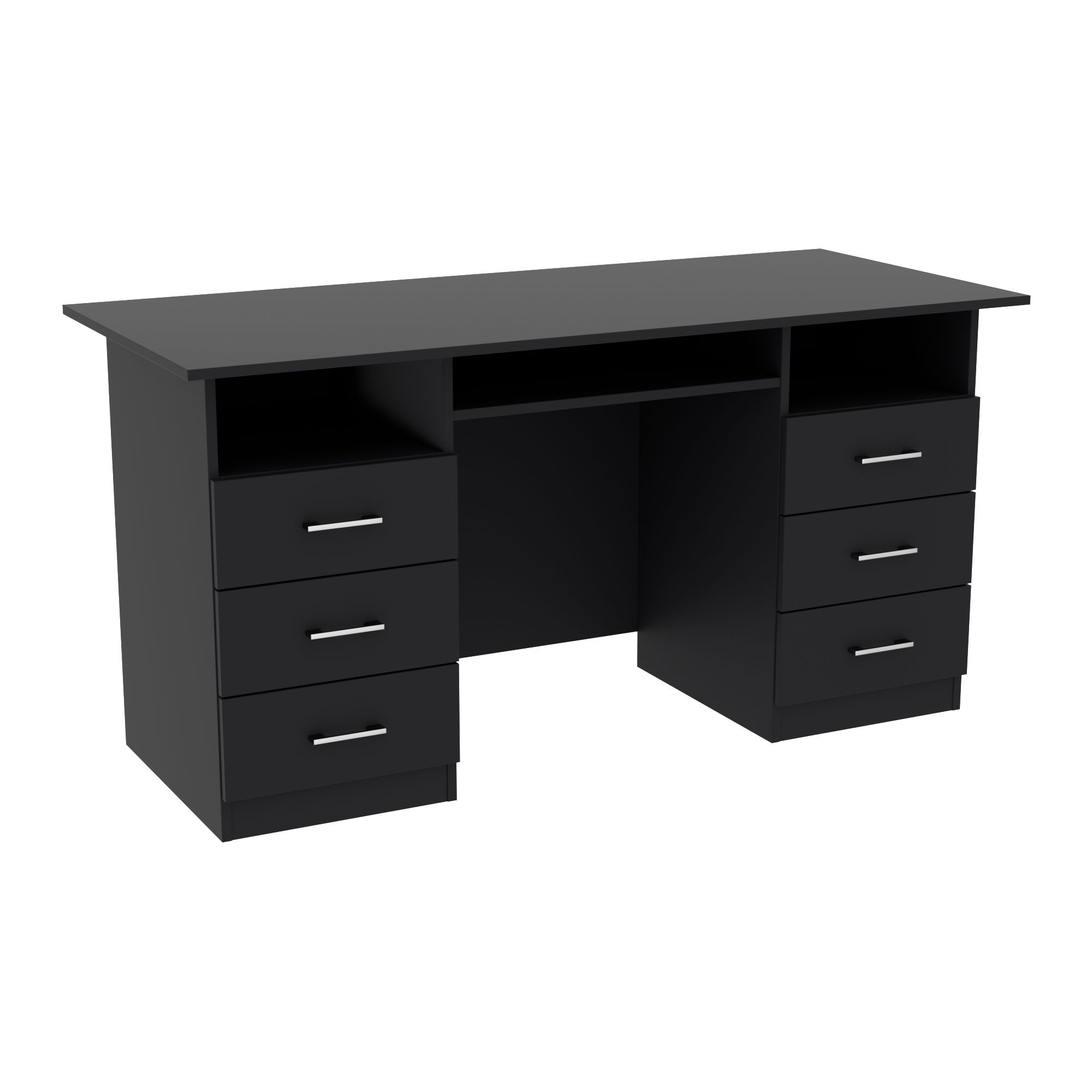 Стол письменный ОСП-4 1500x600x760 мм Антрацитовый (3213227)