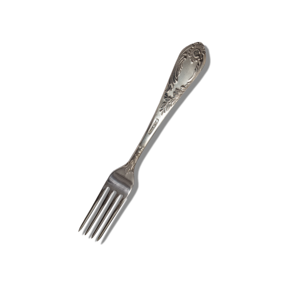 Вилка столовая Classic мельхиор посеребренная (20492) - фото 2 Вилка столовая Classic мельхиор посеребренная (20492) - фото 2