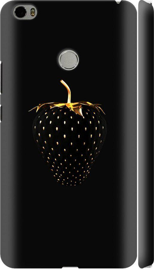 Чехол на Xiaomi Mi Max Черная клубника (3585m-275-42517)