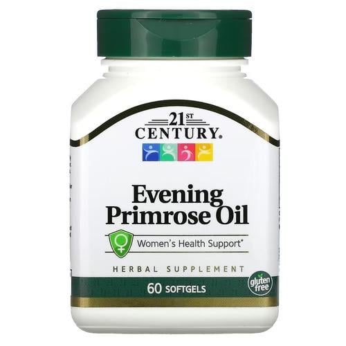 Примула вечерняя 21st Century Evening Primrose Oil 60 Softgels (CEN-21828)