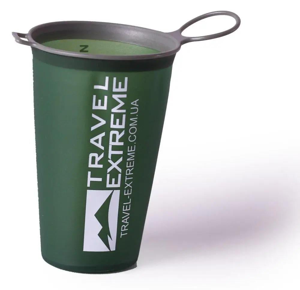 Стакан складной силиконовый Travel Extreme SoftCup 200 мл Khaki - фото 1