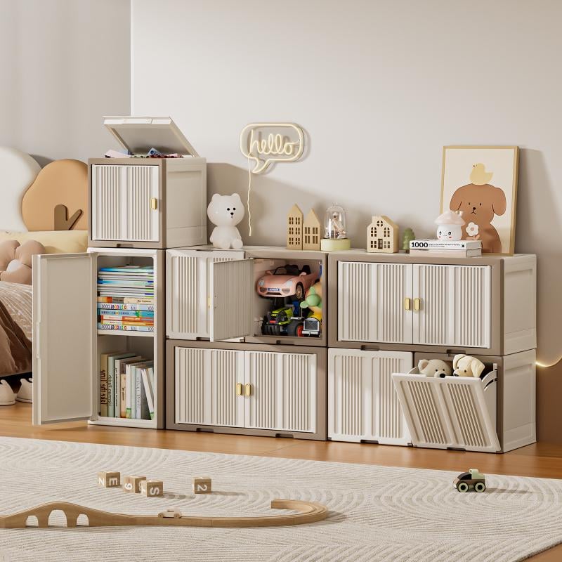 Органайзер для зберігання речей у шафу TidyR пластиковий прямокутний 65 л (T-HE062) - фото 10