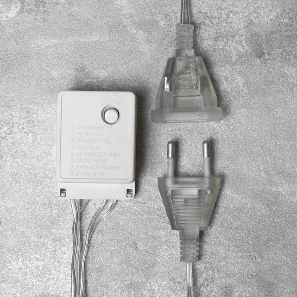 Гірлянда-штора мережева Санта 110LED 3 м Жовтий (29909156) - фото 5 Гірлянда-штора мережева Санта 110LED 3 м Жовтий (29909156) - фото 5