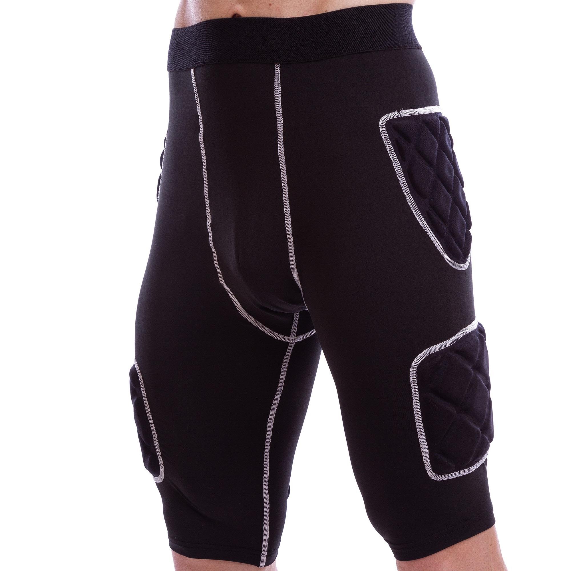 Шорты для регби SYN6 SS375-S с защитой XL Черный (NA000271)