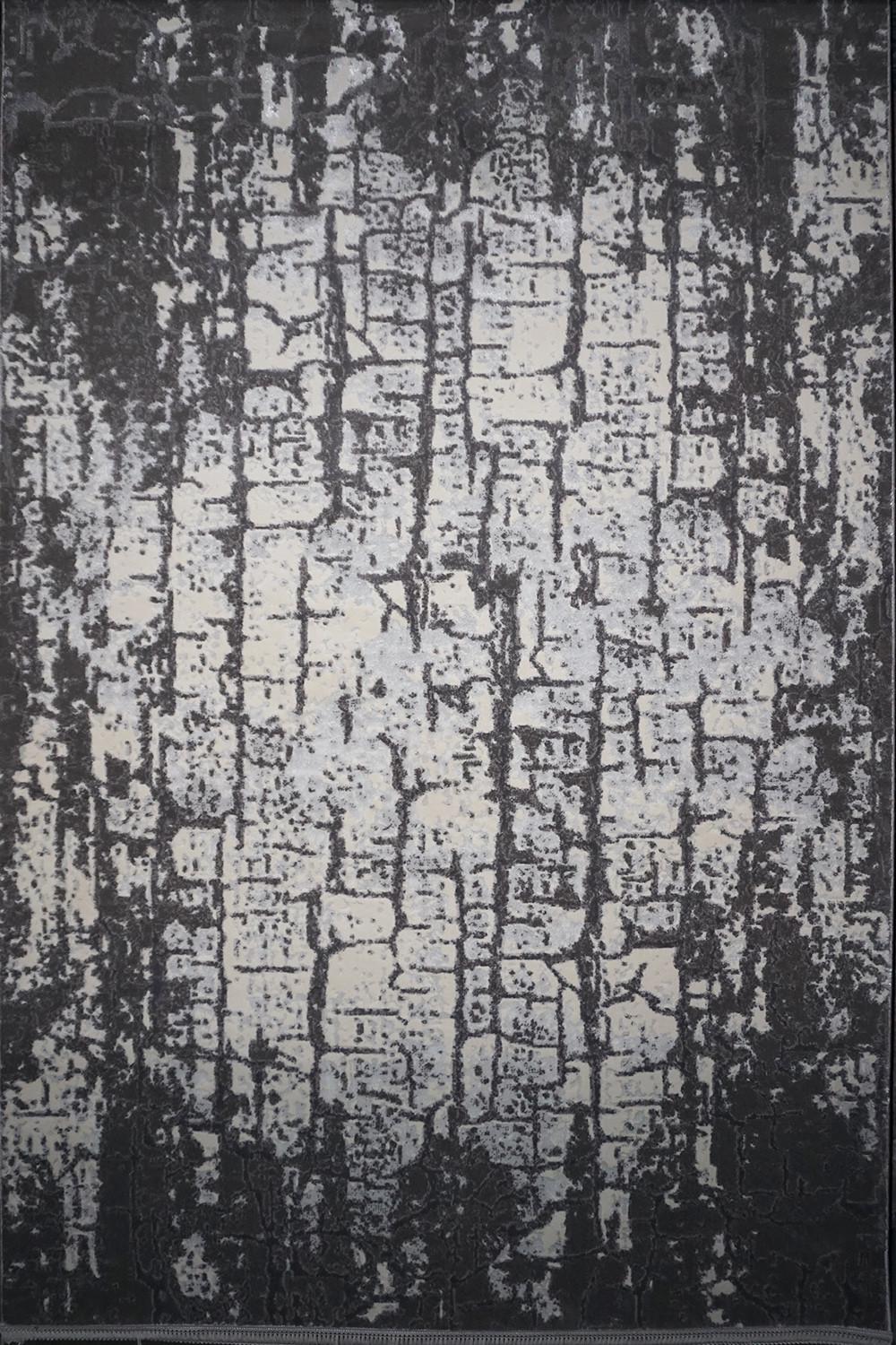 Ковер с коротким ворсом Levado 09046a 150x230 см Grey (99841523)