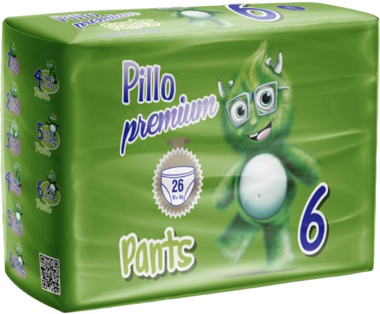 Подгузники-трусики Pillo Premium 6 16+ кг 26 шт. (14889)