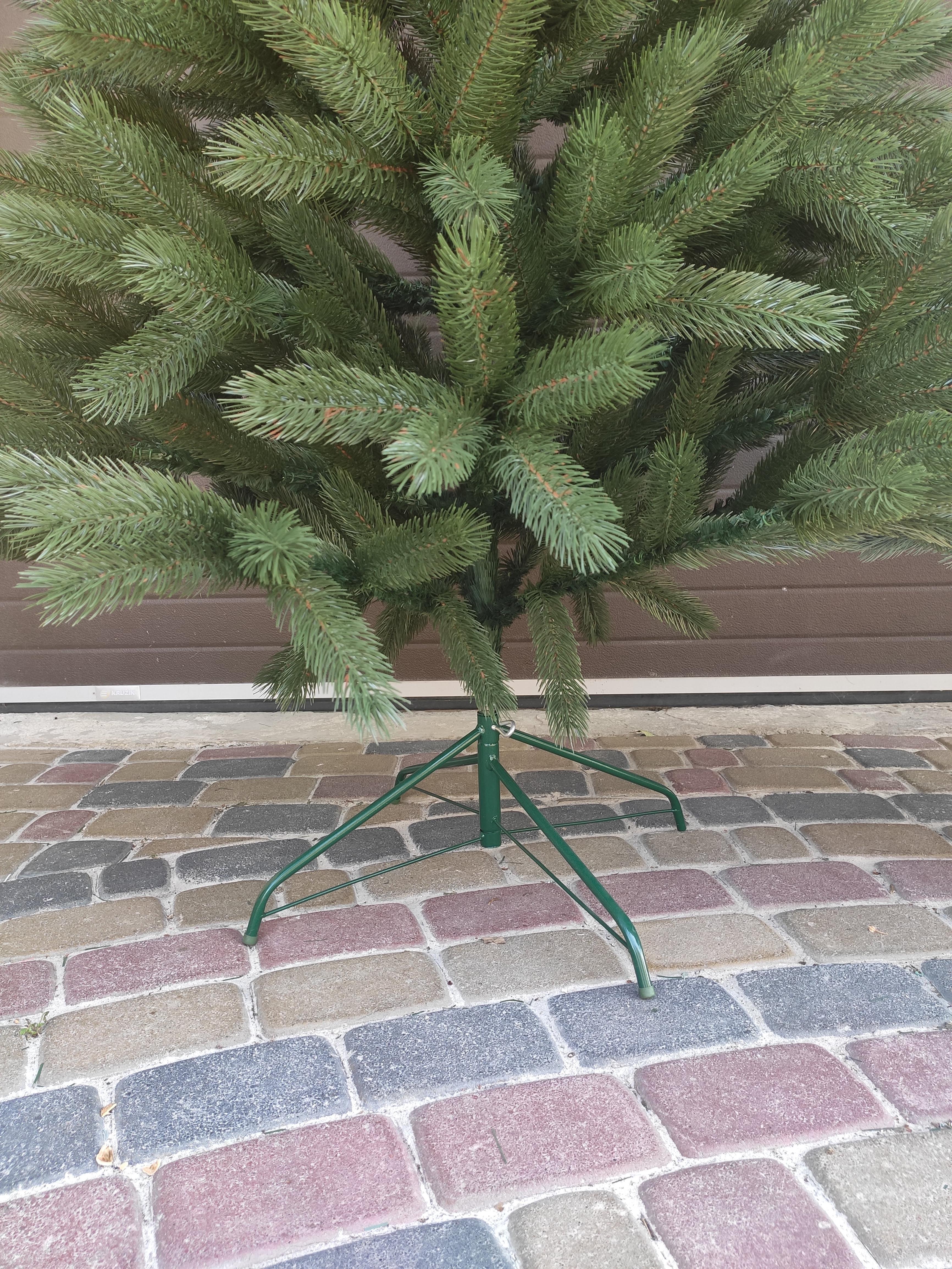 Штучна ялинка Буковельська лита 2,1 м Зелений (30316068) - фото 6