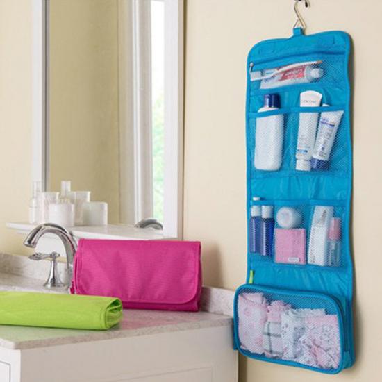 Органайзер дорожный подвесной 27x16 см Blue (116825) - фото 2 Органайзер дорожный подвесной 27x16 см Blue (116825) - фото 2