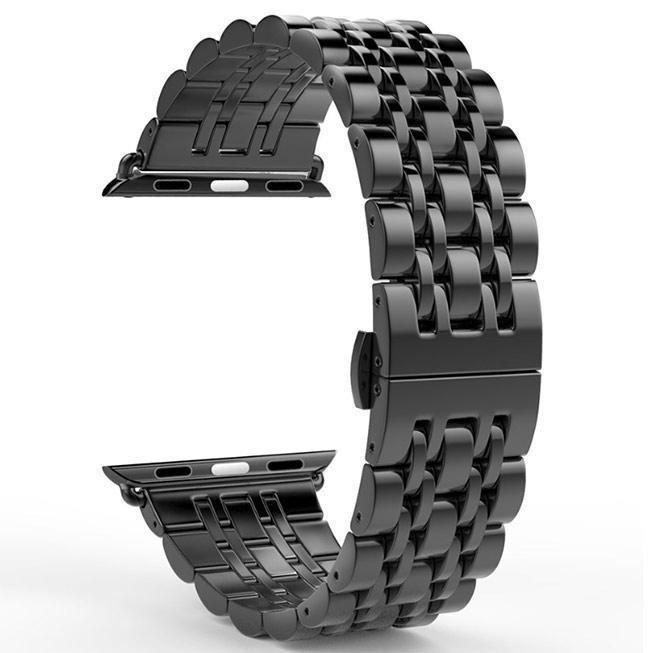 Металлический ремешок Primo Steel Link для часов Apple Watch 42 мм/44 мм Black (818066727)