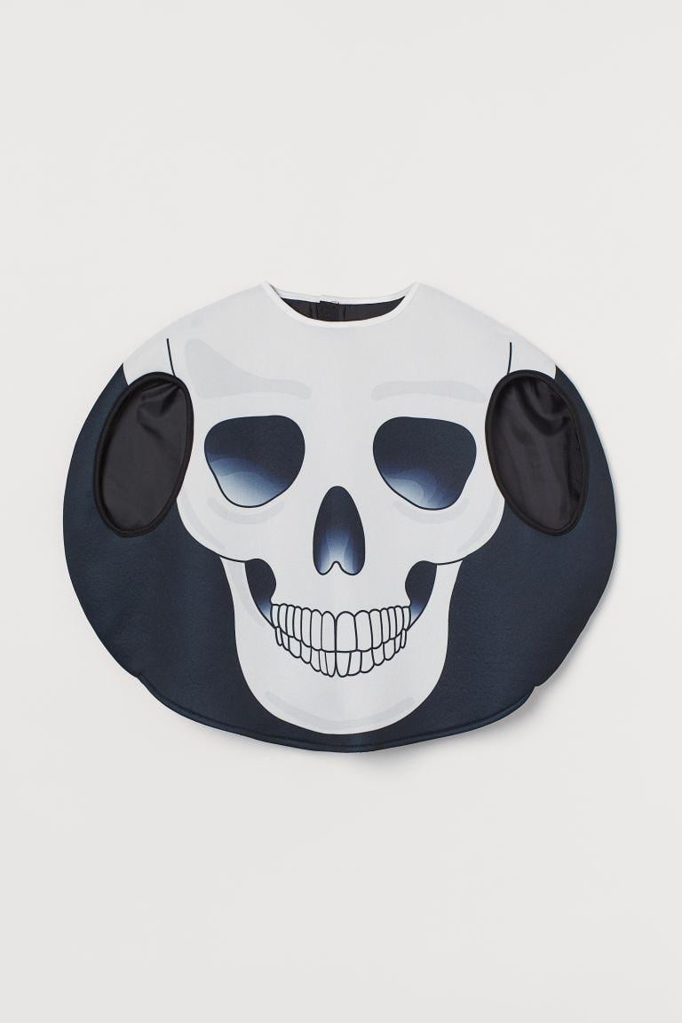 Карнавальный костюм H&M с черепом 104-128 см Черный (681187)