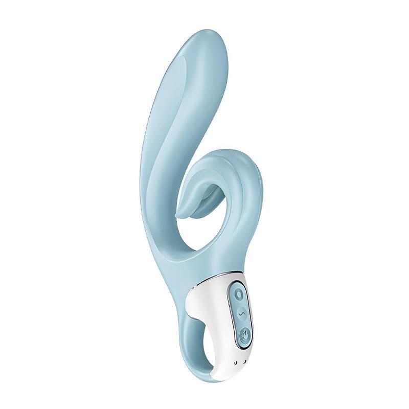 Вибратор-Rabbit Satisfyer Love Me Rabbit 22 см Голубой (34174)