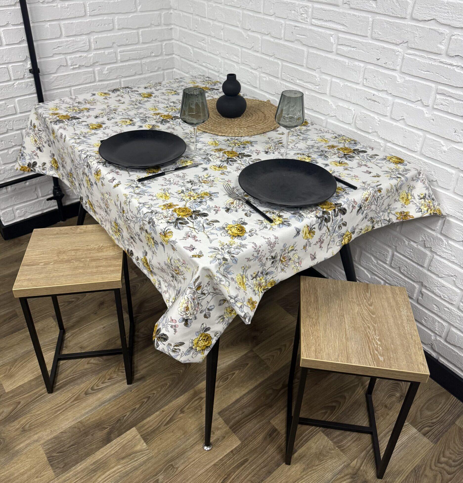 Скатерть Comfort Home Rose водоотталкивающая с тефлоновым покрытием 140x180 см