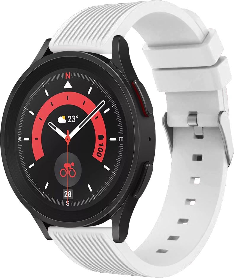 Ремешок Line для Galaxy Watch 5 Pro White (29666-29) - фото 1 Ремешок Line для Galaxy Watch 5 Pro White (29666-29) - фото 1