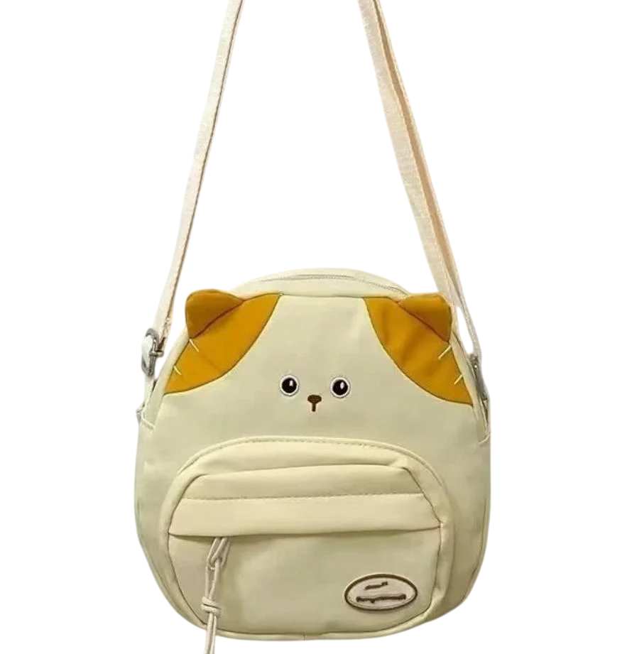 Сумка котик с ушками и брелоком в стиле K POP Белый (2602986544)