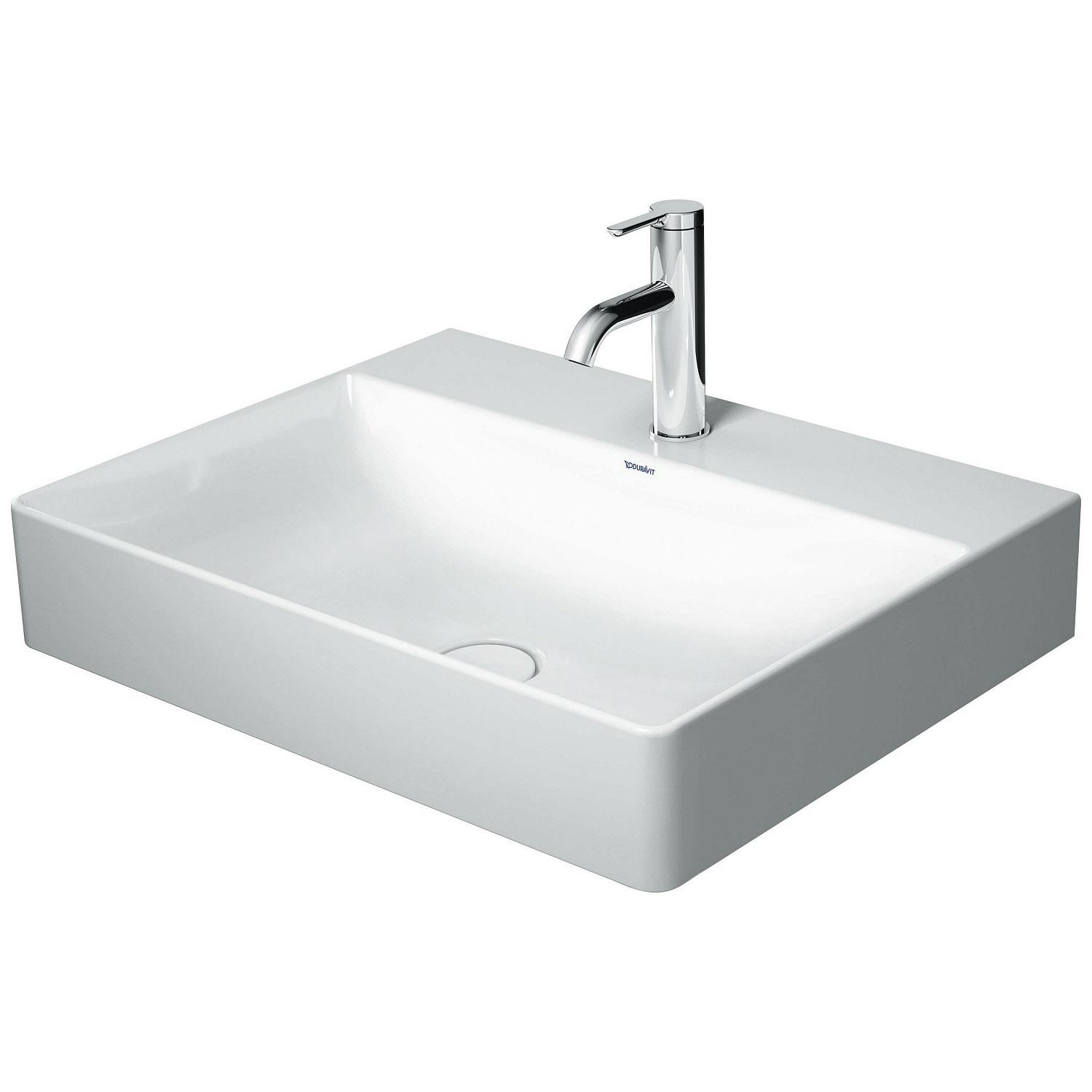 Умывальник подвесной DURAVIT DuraSquare 2353600071 600x470x145 мм Белый (112923)