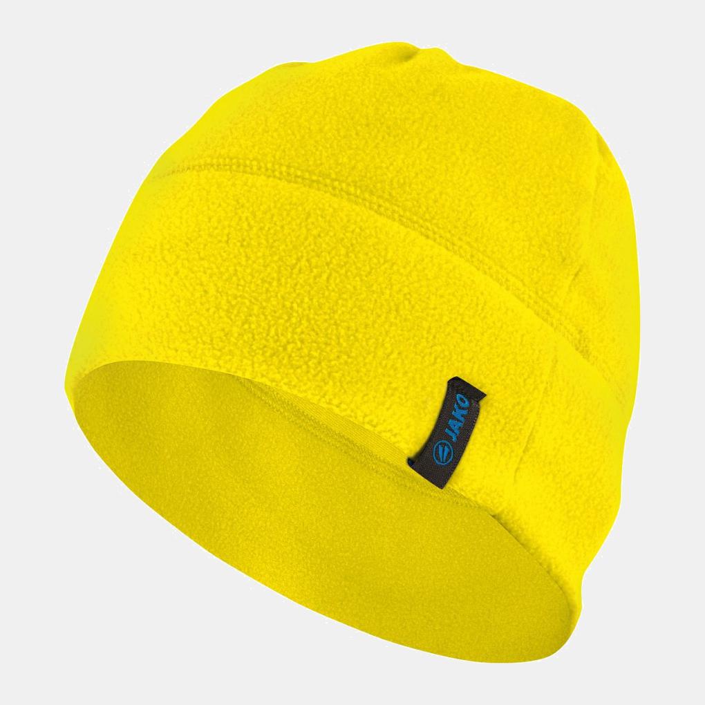 Шапка детская Jako Junior Fleece cap OSFM Желтый (4059562187373)