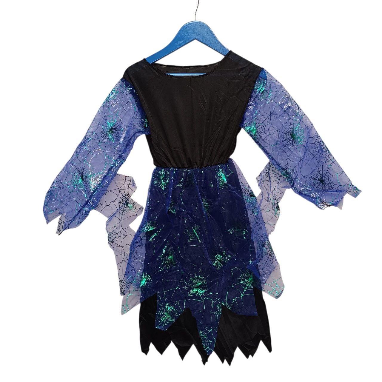 Костюм відьмочки на Хелловін 8-12 років Синій (2776490107)