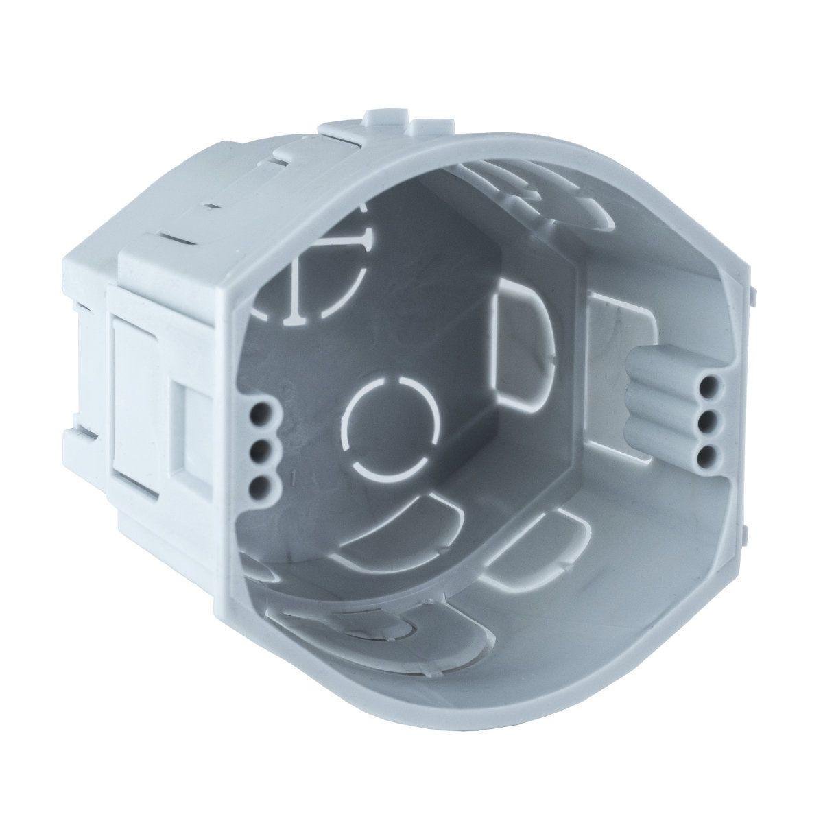 Коробка універсальна Копос ПВХ з'єднуються між собою Ø 73,5х43 мм Сірий (КU68-1901_KAR)