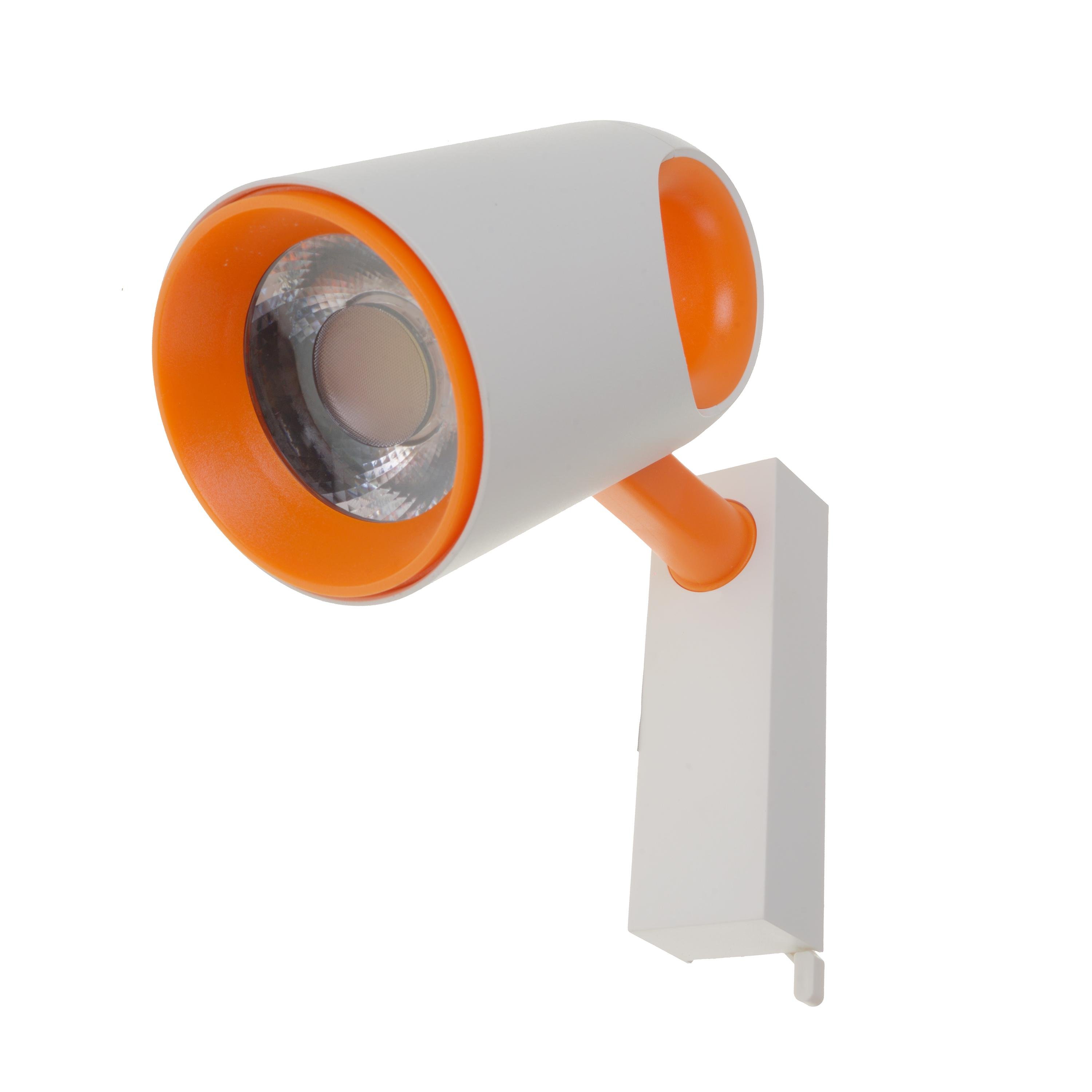 Трековый светодиодный светильник Brille KW-235/30W NW WH/OR