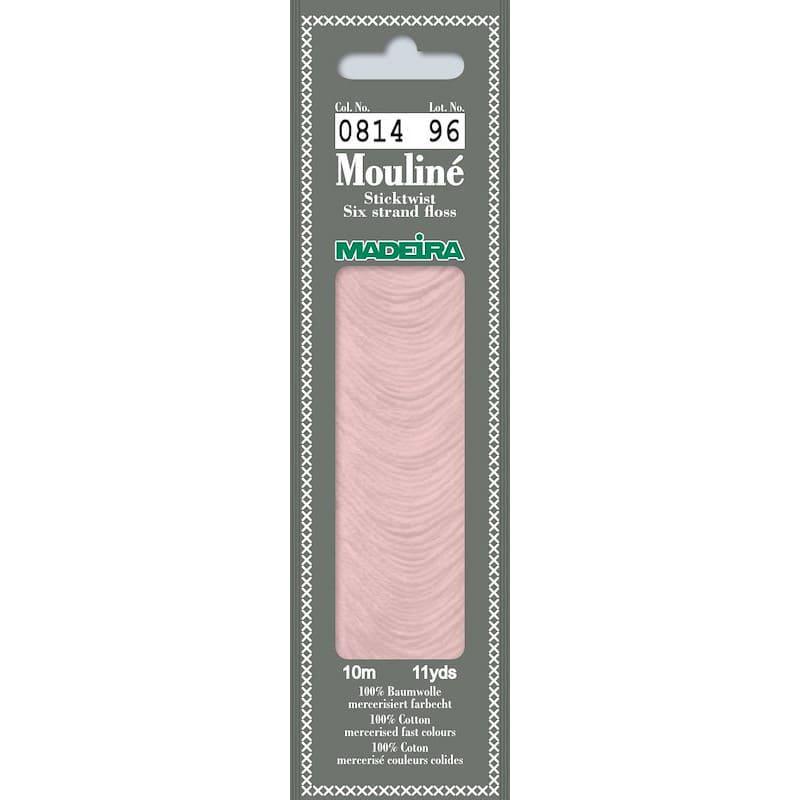 Нитки мулине Madeira 0814 Mouline Розовые ракушки