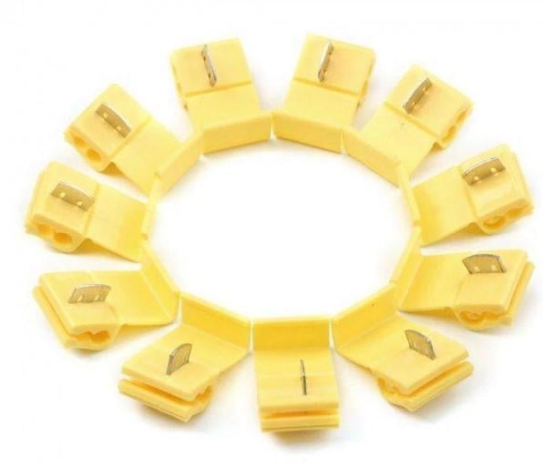 Набор клемм с врезным контактом для быстрого монтажа Соединитель электрический 50 шт. (55263445574)