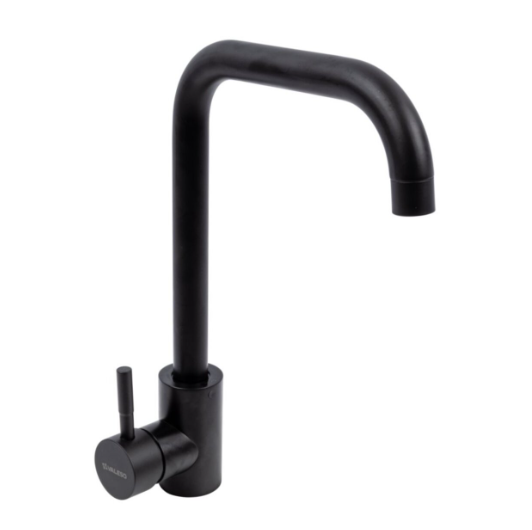 Змішувач кухонний Valeso поворотний Чорний (31475306)