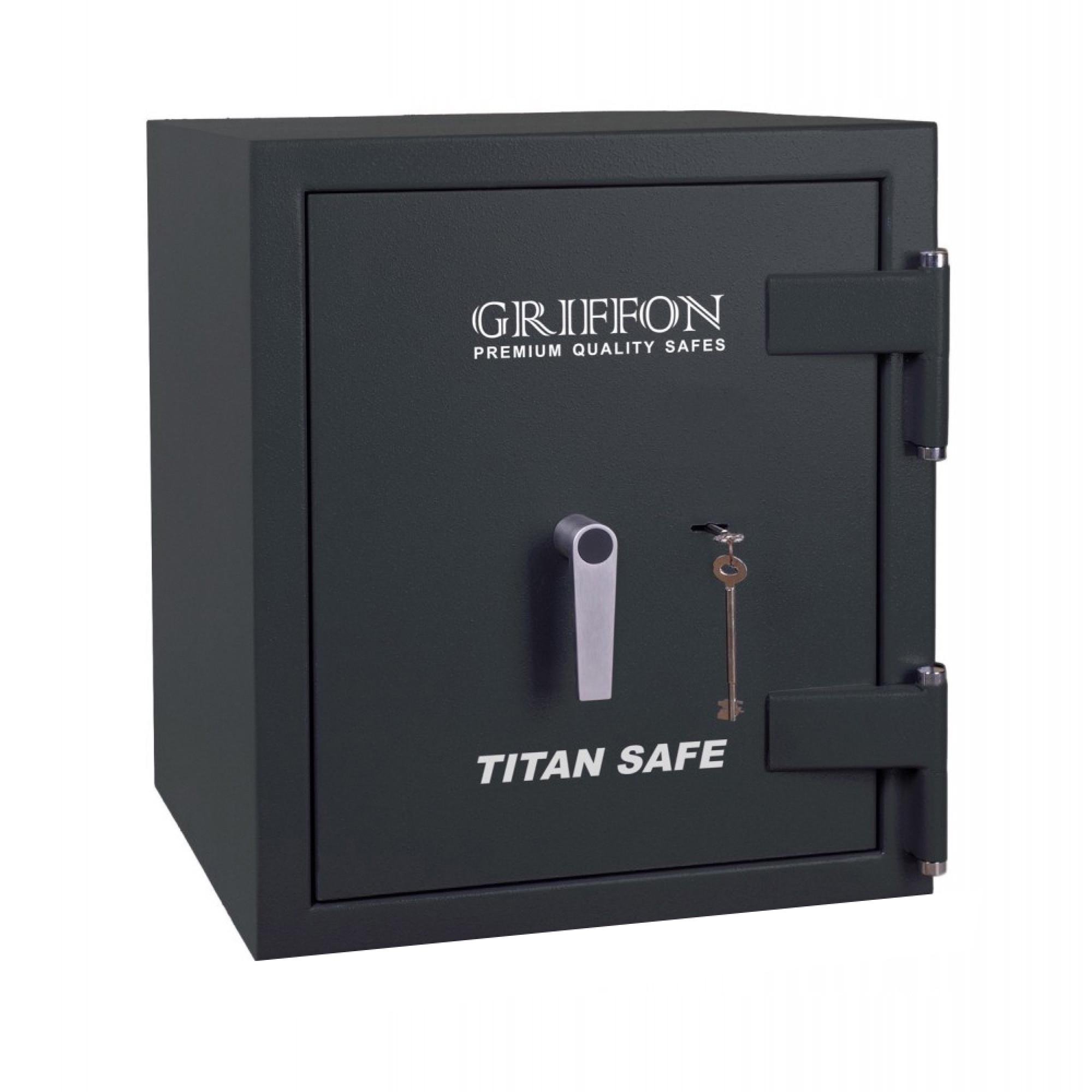 Сейф огневзломостойкий CL II.68.K металлический с ключевым замком 574x420x363 мм (2-12- CL II.68.K)