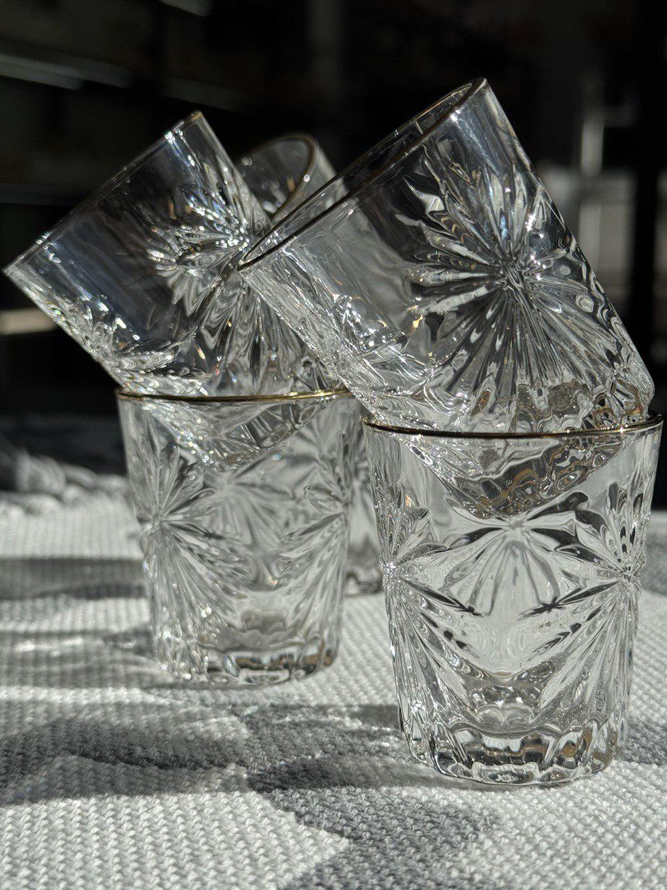 Набор рюмок Кристалл 55 мл 6 шт. Прозрачный (102-830) - фото 4 Набор рюмок Кристалл 55 мл 6 шт. Прозрачный (102-830) - фото 4