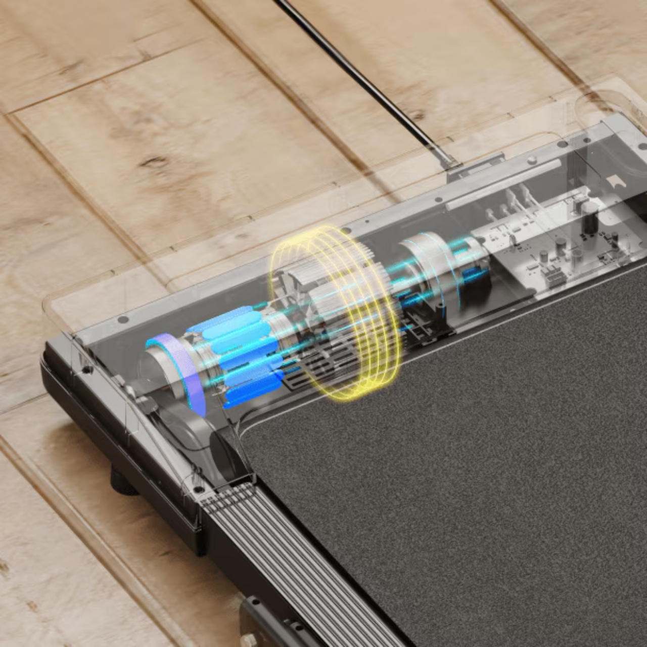 Беговая дорожка TEHNOTABLE для дома и офиса компактная 2в1 (0000-0000) - фото 6 Беговая дорожка TEHNOTABLE для дома и офиса компактная 2в1 (0000-0000) - фото 6