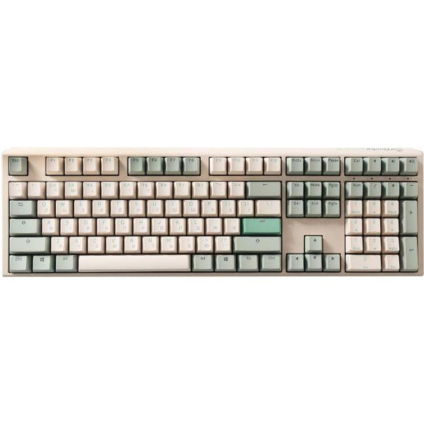 Клавиатура Ducky One 3 Cherry MX Speed ​​Silver UA USB Matcha Cream (DKON2108-PUAPXМAEGGC1)