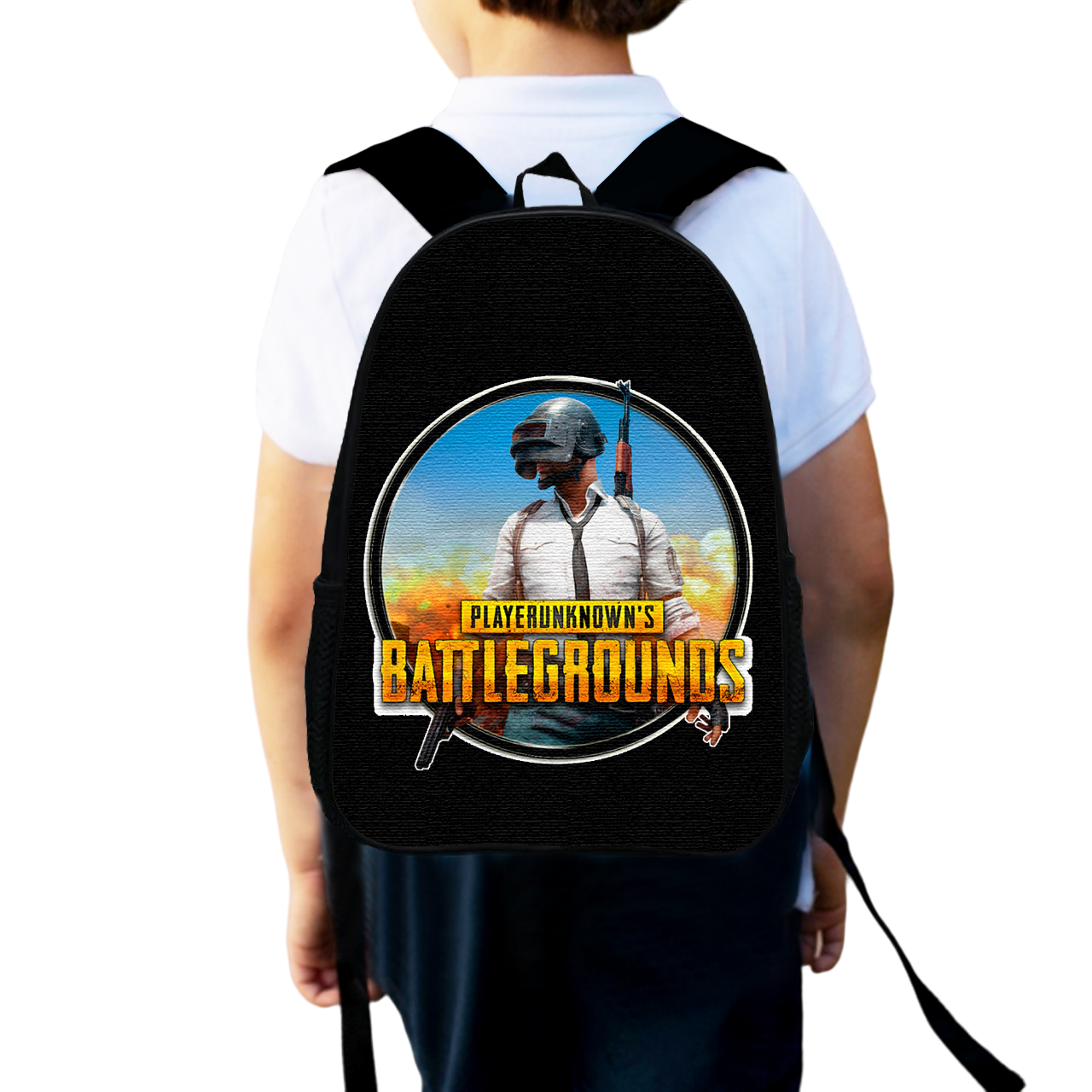 Школьный рюкзак детский PUBG Battlegrounds для мальчика 34х27 см (0129)