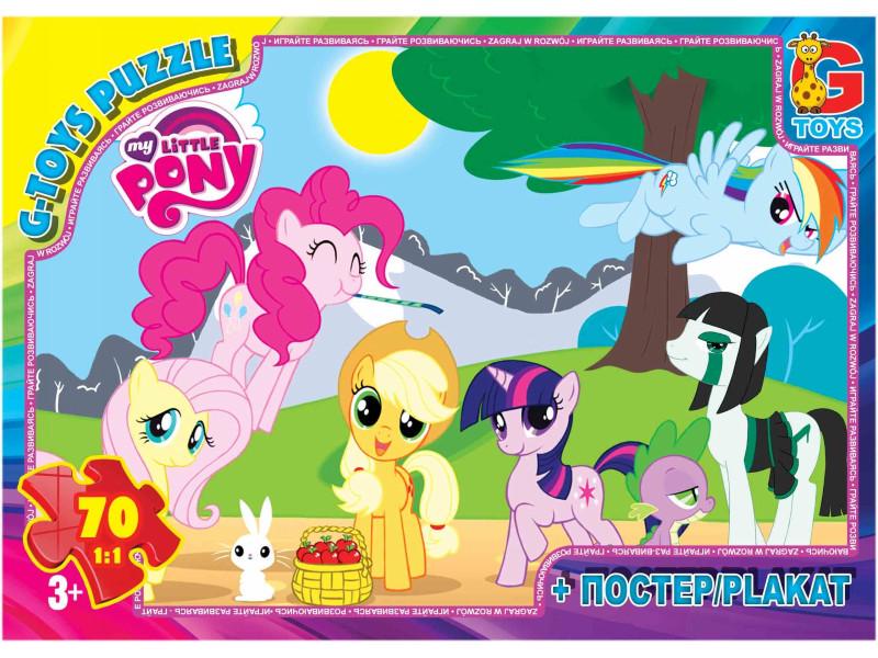 Пазли «My little PONY» 70 деталей 19х13х3см (MLP002)