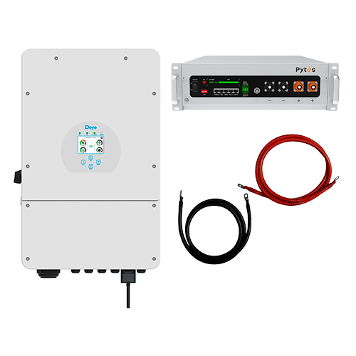 Комплект автономного енергопостачання Deye SUN-10K-SG02LP1-EU-AM3 10kW та Pytes V5 5,12kWh White (31330792)