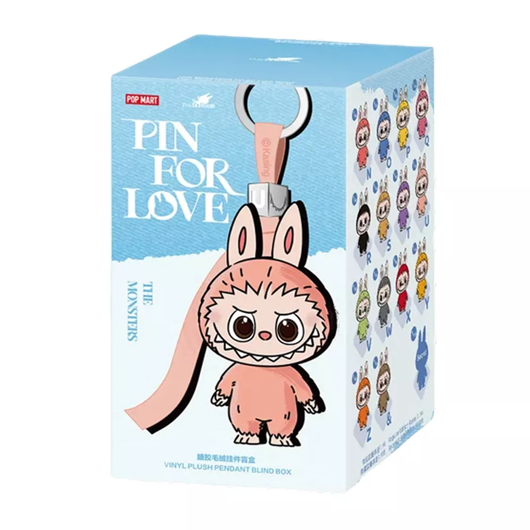Фигурка-сюрприз POP MART Monsters Labubu Pin for Love N-Z 1 шт. (TMPL-02)