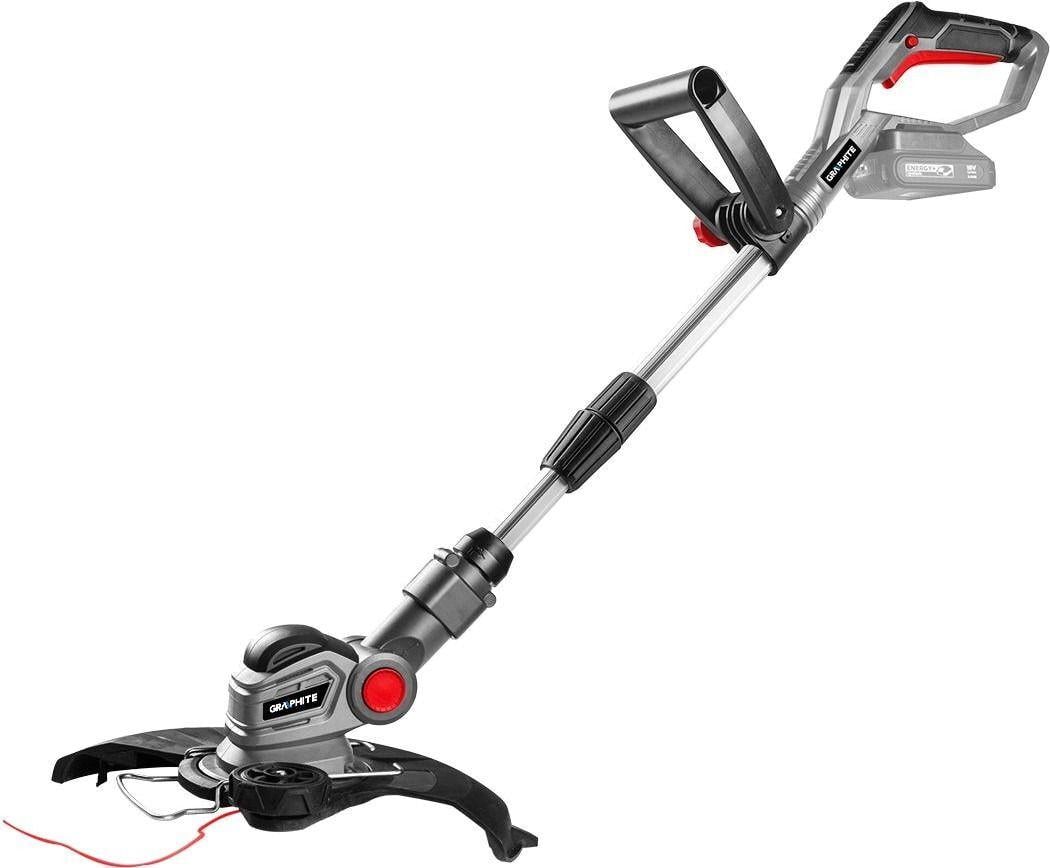 Тример садовий акумуляторний GRAPHITE Energy+ 18В 28 см 2,16 кг без АКБ та ЗП (58GE112)