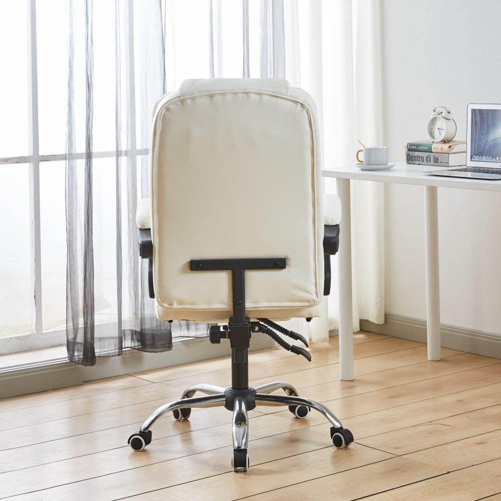 Офисное кресло на колесах Bonro BN-6071 с подставкой для ног Белый - фото 3 Офисное кресло на колесах Bonro BN-6071 с подставкой для ног Белый - фото 3