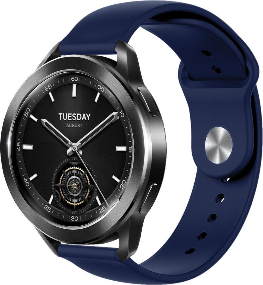 Ремінець Base для Xiaomi Watch S3 Dark Blue (37154-5D)