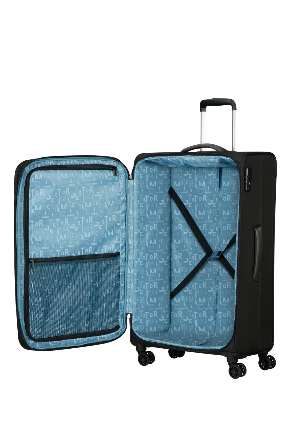 Чемодан American Tourister PULSONIC 81x49x31/34 см Черный (MD6*09003) - фото 3