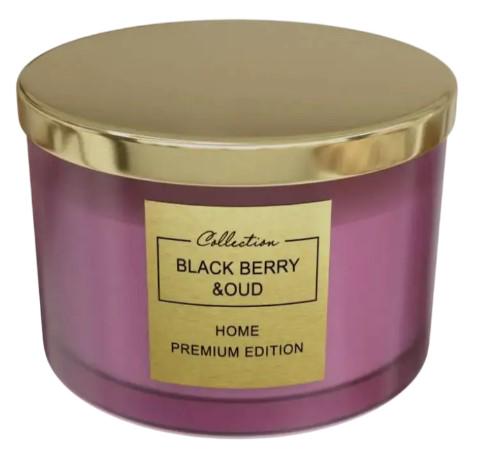 Свеча ароматизированная Aromatherapy BLACK BERRY & OUD